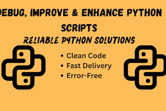 troubleshoot, fix, and enhance your python code