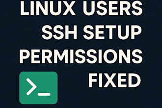 manage linux users, ssh access and permissions securely