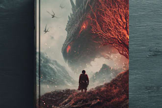 create fantastic book cover artworks