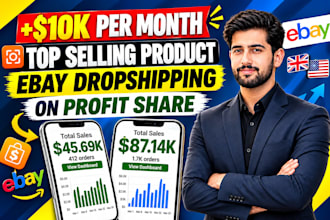 do ebay dropshipping on profit share