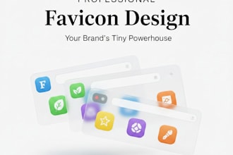 design a professional custom favicon for your website
