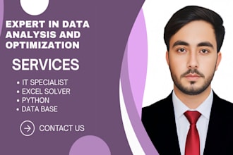 solve excel problems and provide IT project support professionally