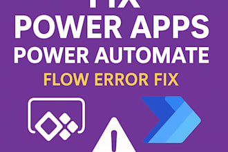 fix errors and broken flows in power apps and power automate