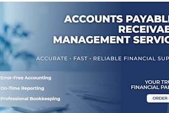 professionally manage your account payable, receivable
