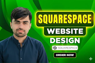 do squarespace website development and edit squarespace website