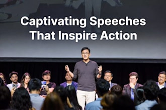 write a captivating persuasive motivational or informative speech fast