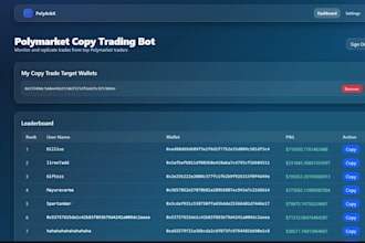 polymarket trading bot volume bot, pump fun bot, bundle bot crypto arbitrage bot