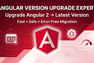 upgrade your angular app and fix errors