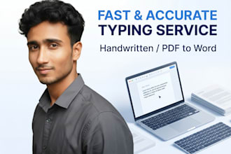convert handwritten, scanned or PDF pages into editable word or text