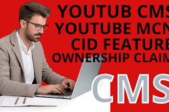 establish youtube cms and mcn accounts under brand ownership