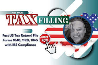 prepare and efile US tax returns 1040, 1040x, 1065, 1120, 1120s, and form 5472