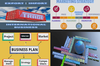 do international business projects and reports