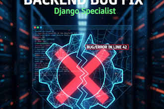 fix a django error or bug quickly