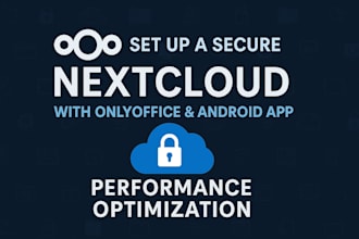 set up nextcloud with onlyoffice integration and android app
