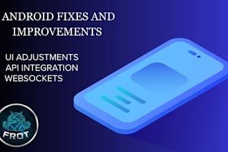 fix android app bugs, UI issues, and API errors