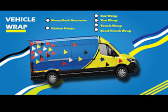 design car wrap,truk wrap,food truk wrap,van wrap