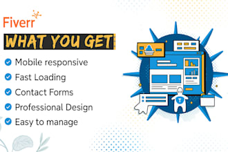 create a landing page for local businesses