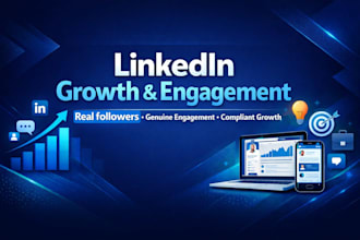 grow your linkedin page with real, targeted followers