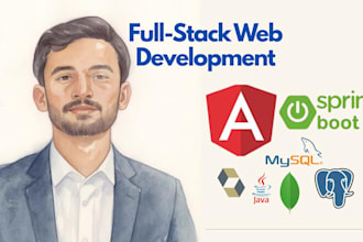 develop full stack apps with angular and spring boot