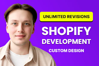 do custom design and development, shopify, ecommerce, online store, shop, ecom