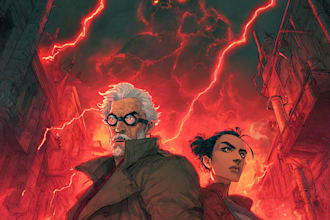 do a superhero comic, comic art, comic cover art