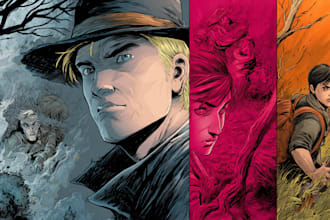 design characters and comic books