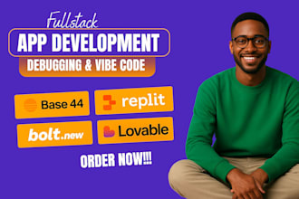build replit app debug fix bugs ai website with base44 loveable ai integration