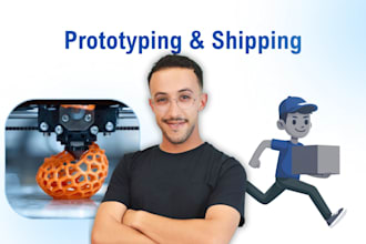 3d print your prototype and ship it to your address
