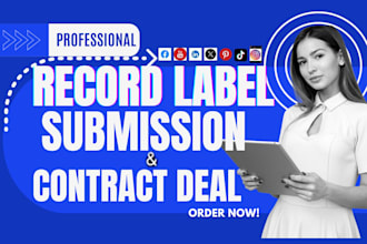 send your demo to 20,000 top record labels manager to get signed fast submission