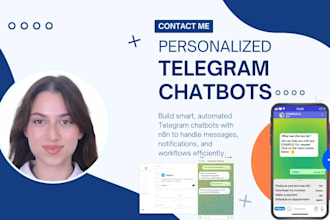 custom telegram chatbots with automation