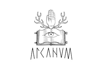 design aesthetics an arcane logo for arcanum press
