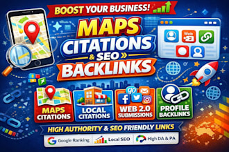 do 13000 google map citations for gmb ranking local business SEO