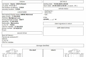 setup a full car rental managment software