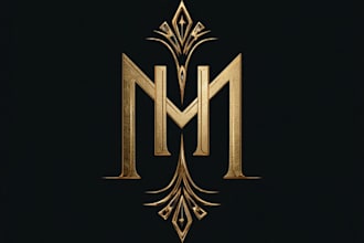 design luxury fashion logo and social media kit