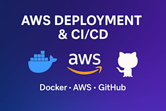 setup github aws server docker and ci cd for your app