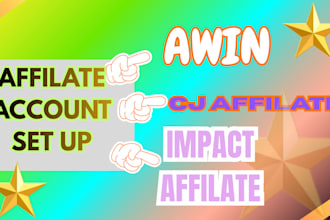 get you approved on awin, cj affiliate, impact affiliate and more