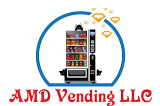 create high quality and beautiful vending logo design