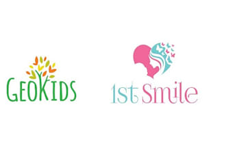 do custom baby care baby shop awesome playful or childcare logo