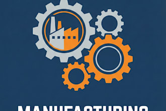 design a professional manufacturing logo for your industry