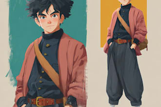 design characters for your manga or comic