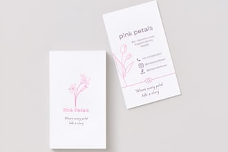 do minimalist and clean business card to give a premium look