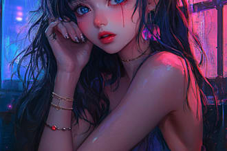 draw anime and manga illustrations