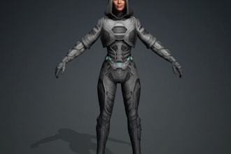photo to 3dmodel, 3d warrior character, fantasy, unreal engine model, gta, rig3d