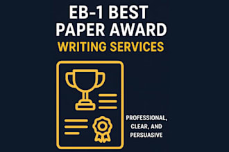 write eb1, niw visa letters, awards, and petition evidence