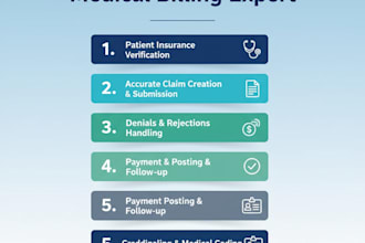 do medical billing, payment posting, and denials management for your  practice