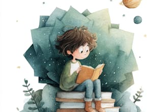 make original watercolor children book traditional art