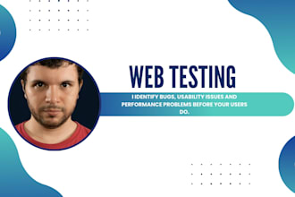 test your website and find bugs professionally