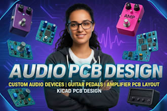 design audio pcb design for guitar effects pedals and electronics