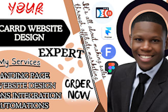 design carrd website design carrd landing page redesign carrd website carrd