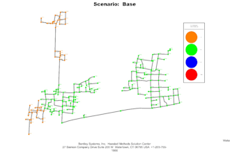 design a water supply,sewarage, drainage network using watergem, epanet watergem